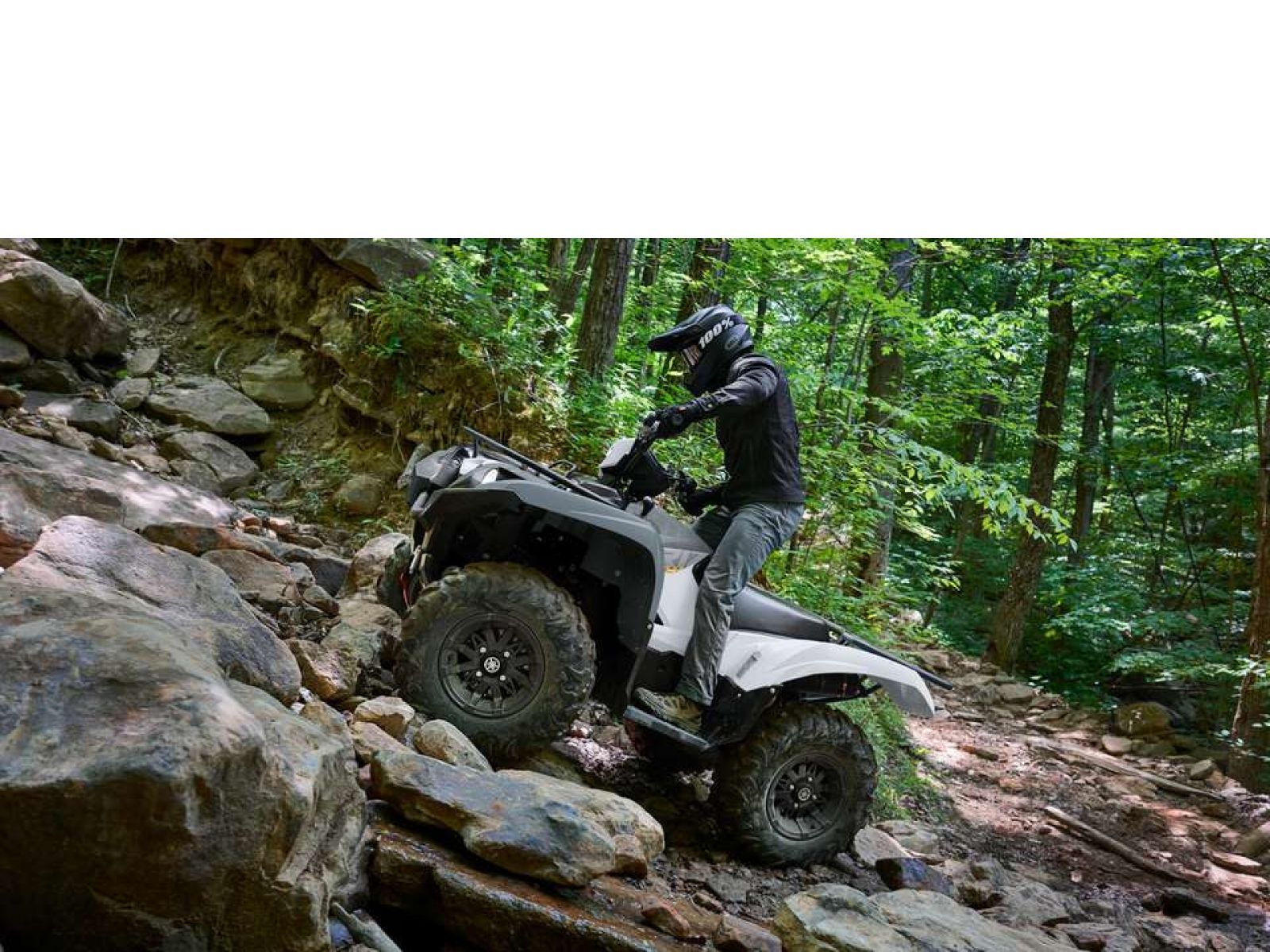 Мотовездеход ATV YAMAHA Grizzly 700 EPS (White  Armor Grey) 2024
